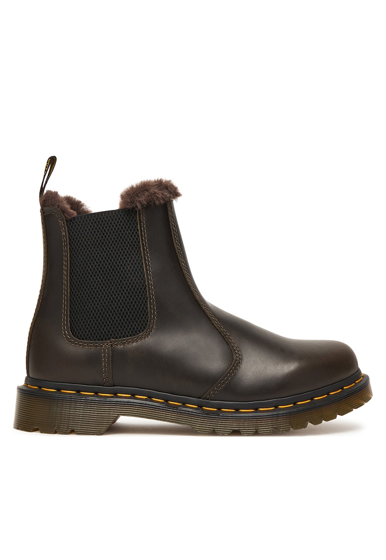 Ghete dama Leonore DM41415 - piele naturala - maro