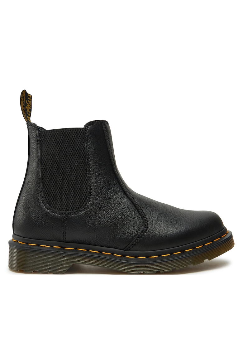 Ghete Chelsea dama - piele naturala - negru
