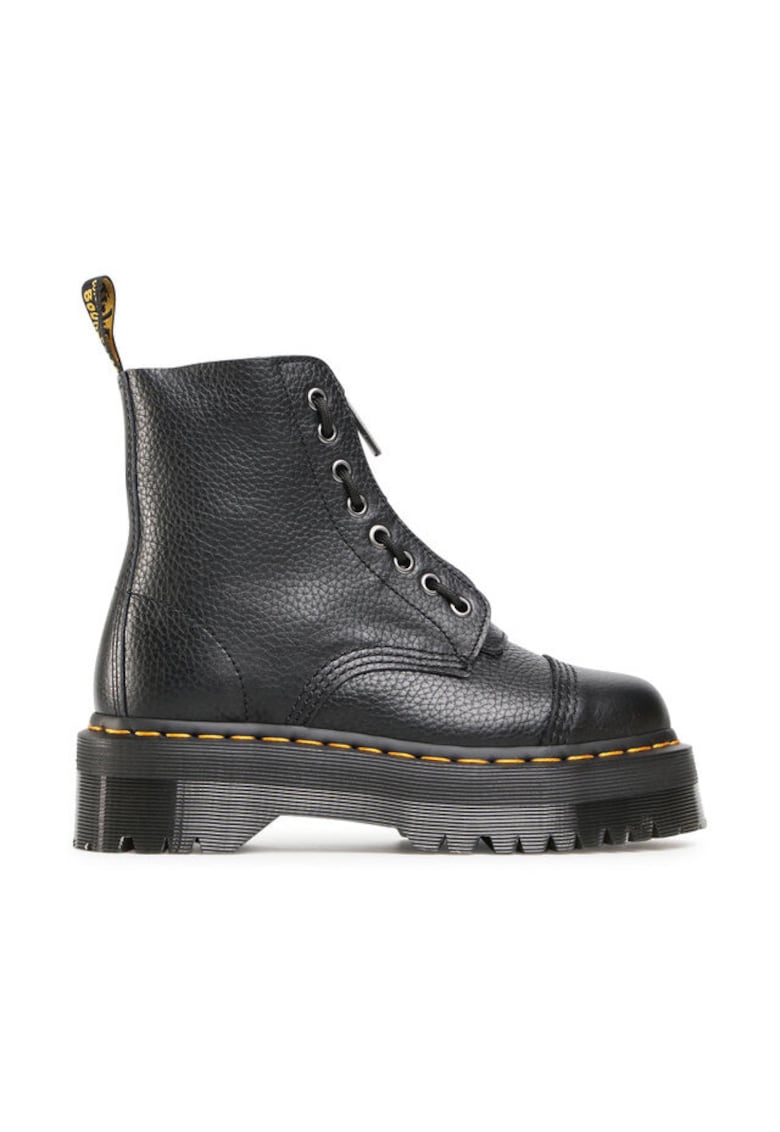 Ghete dama Sinclair - piele naturala - negru -