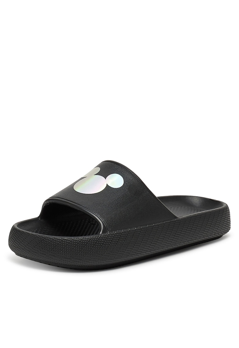 Papuci fete SS25-159DSTC - Plastic - Negru