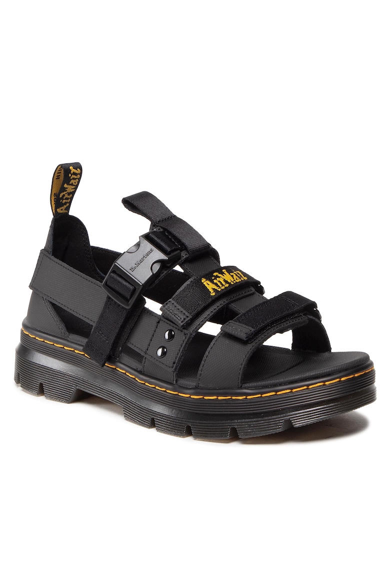 Sandale barbati Pearson - piele naturala - negru -