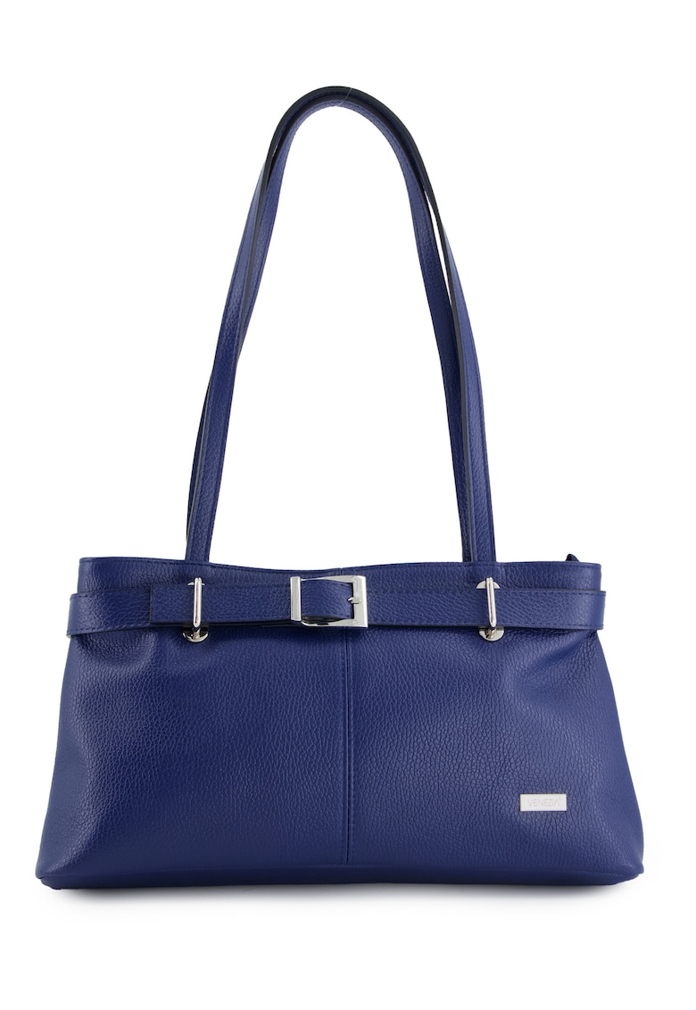 Geanta de umar din piele cu aspect granulat