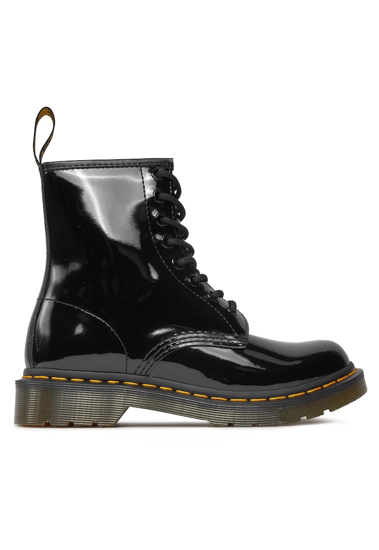Ghete dama 1460 W 11821011 - piele naturala - negru -