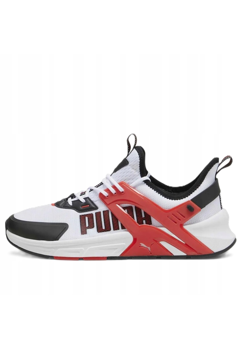 Adidasi sport Pacer+ - talpa intermediara conturata - partea superioara din plasa - alb
