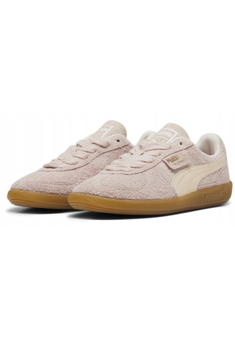 Tenisi dama Palermo - piele intoarsa - culoare Rose Quartz-Rosebay - talpa cauciuc