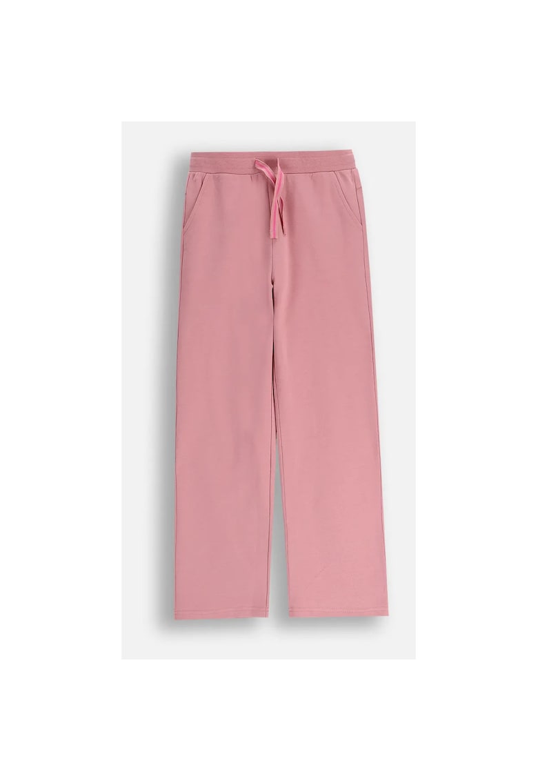 Pantaloni de trening cu croiala ampla si talie ajustabila