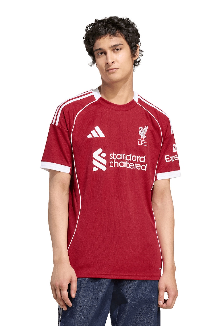 adidas Performance Tricou pentru fotbal Liverpool - Alb/Rosu inchis
