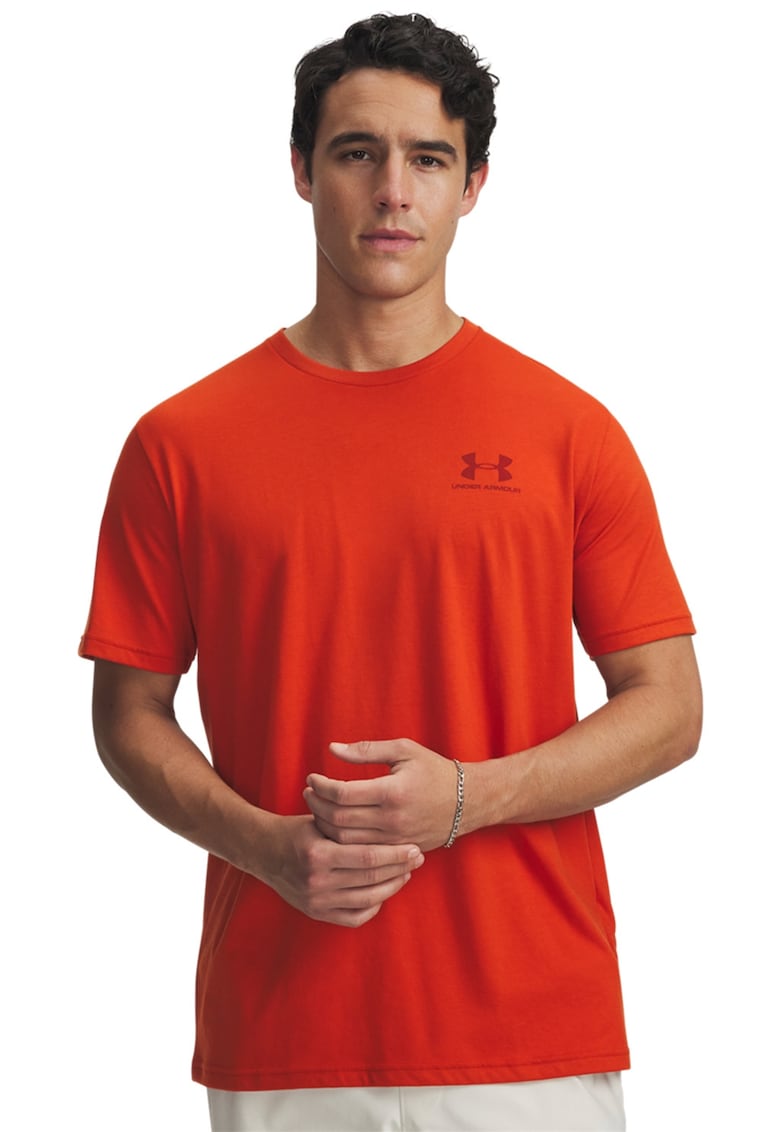 Tricou cu decolteu rotund - pentru fitness Sportstyle