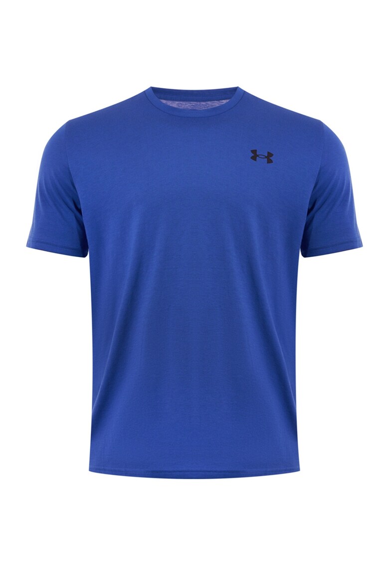 Tricou lejer Lockup - Negru stins/Albastru royal