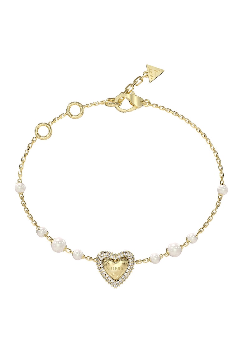 Bratara de otel inoxidabil cu talisman inima