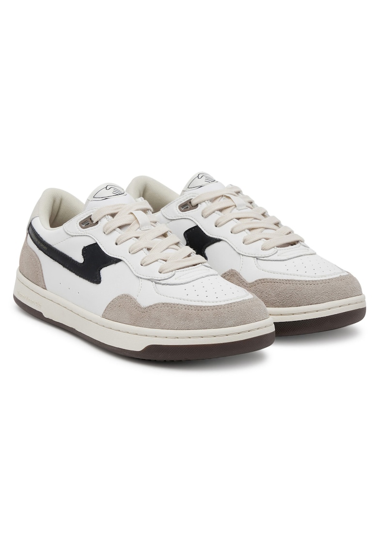 Tenisi unisex Pro Cup 01 S-Strike - piele naturala - alb