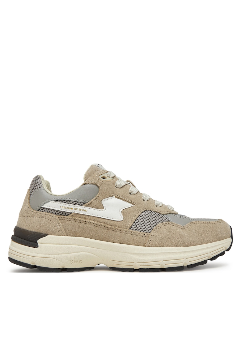 Tenisi unisex Amiel S-Strike YP015 - piele naturala - bej