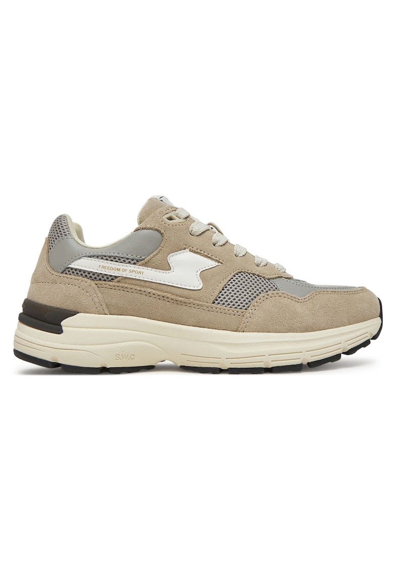 Tenisi unisex Amiel S-Strike YP015 - piele naturala - bej