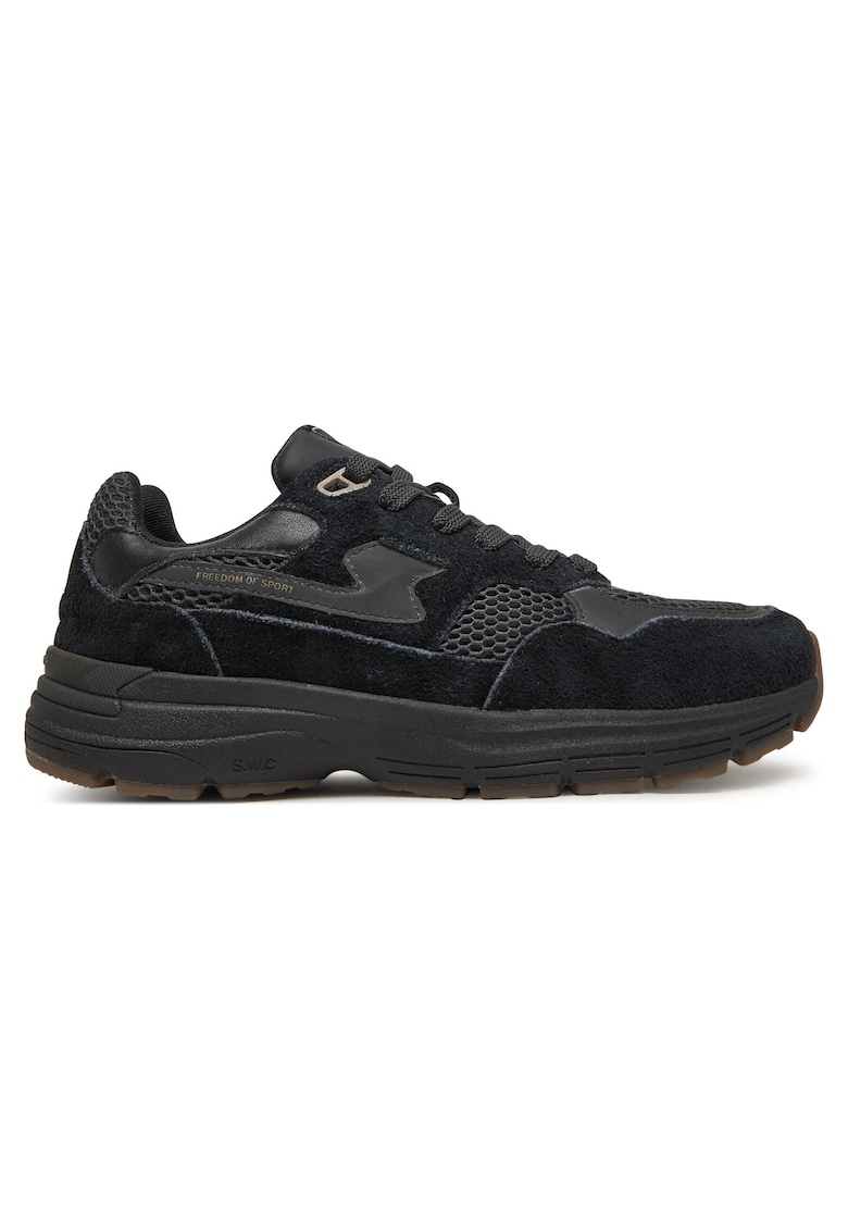 Tenisi unisex - YP031 - piele naturala - negru