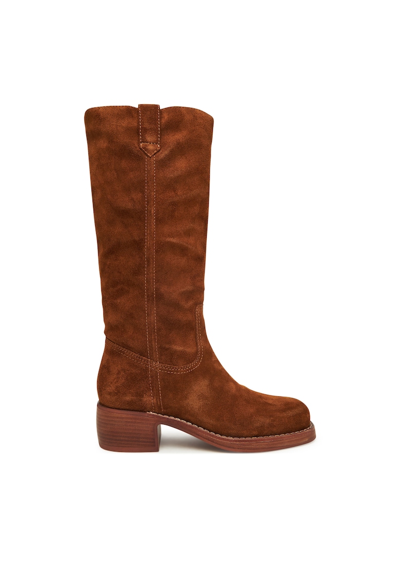 Cizme dama piele naturala - maro - Chestnut Fear