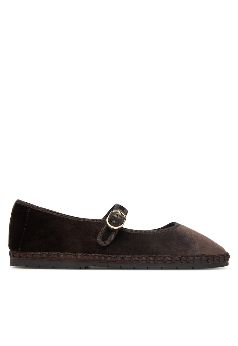 Balerini Brown Mel - textil - maro