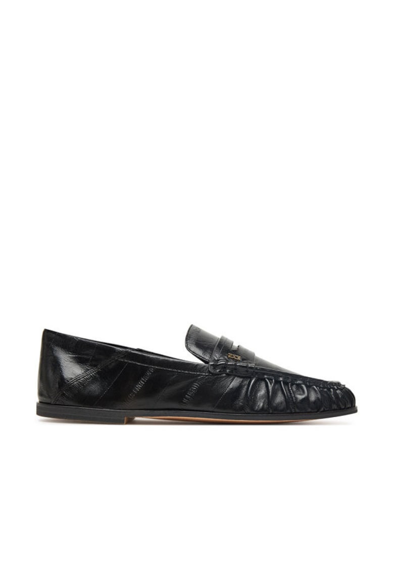 Mocasini dama piele naturala - negru - Negru