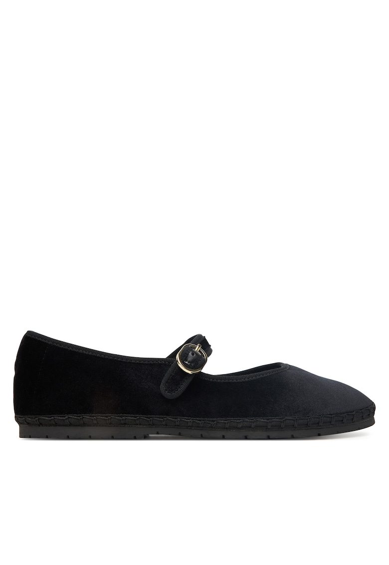 Balerini Mel din material textil - negru -