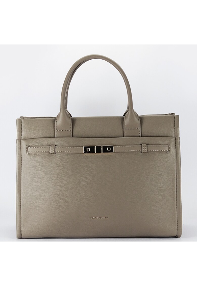 Geanta taupe deschis mare CM7736 17 Maro taupe - 27x37x13