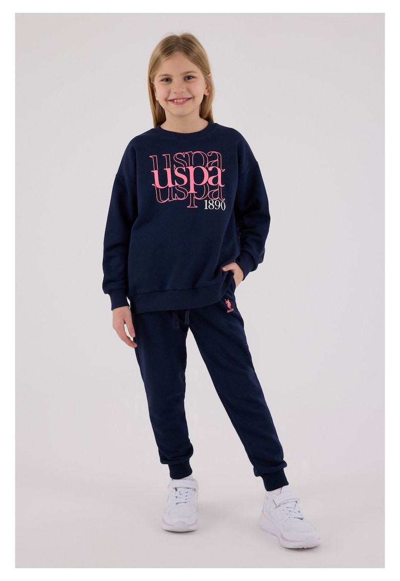 Set două piese copii - bluza și pantaloni de trening - albastru - Albastru inchis