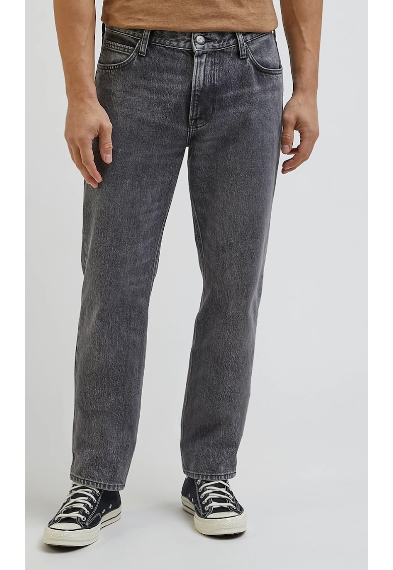 Blugi barbati Relaxed fit - Gri - Bumbac -