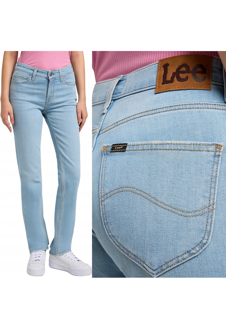 Blugi dama Marion - regular fit - albastri - bumbac -