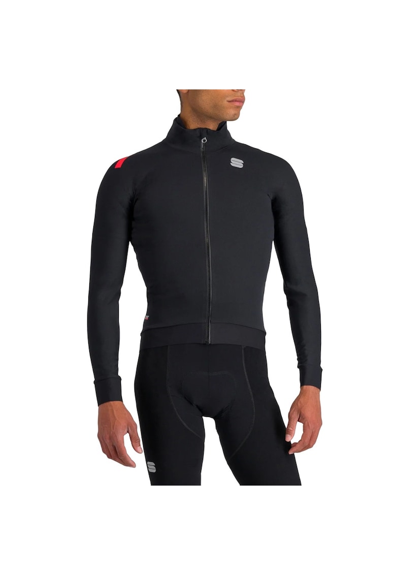 Jacheta ciclism barbati Fiandre Pro - impermeabila - respirabila - negru