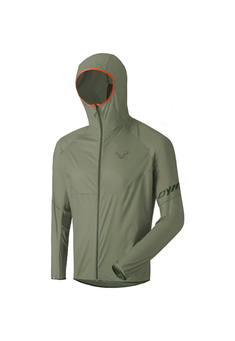 Jachetă alergare bărbați Vert Wind 72 - kaki