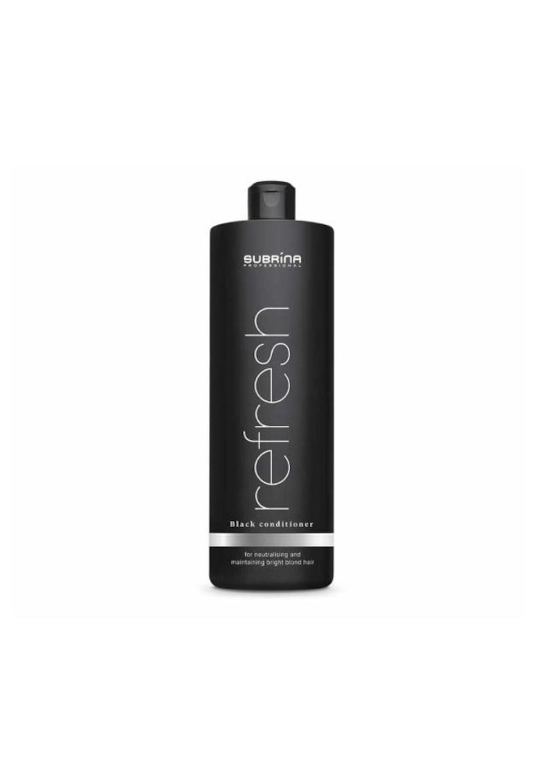 Balsam Refresh Black - 1000ml - pigmenti negri si violeti - pentru par deschis la culoare
