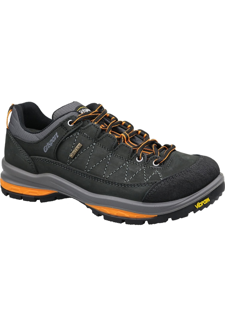 Bocanci din piele pentru trekking cu profil jos -