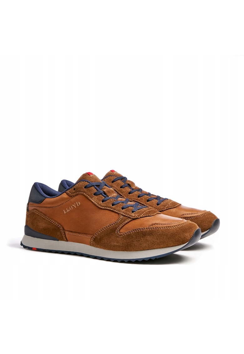 Pantofi sport bărbați EDMOND din piele naturală - maro - Maro