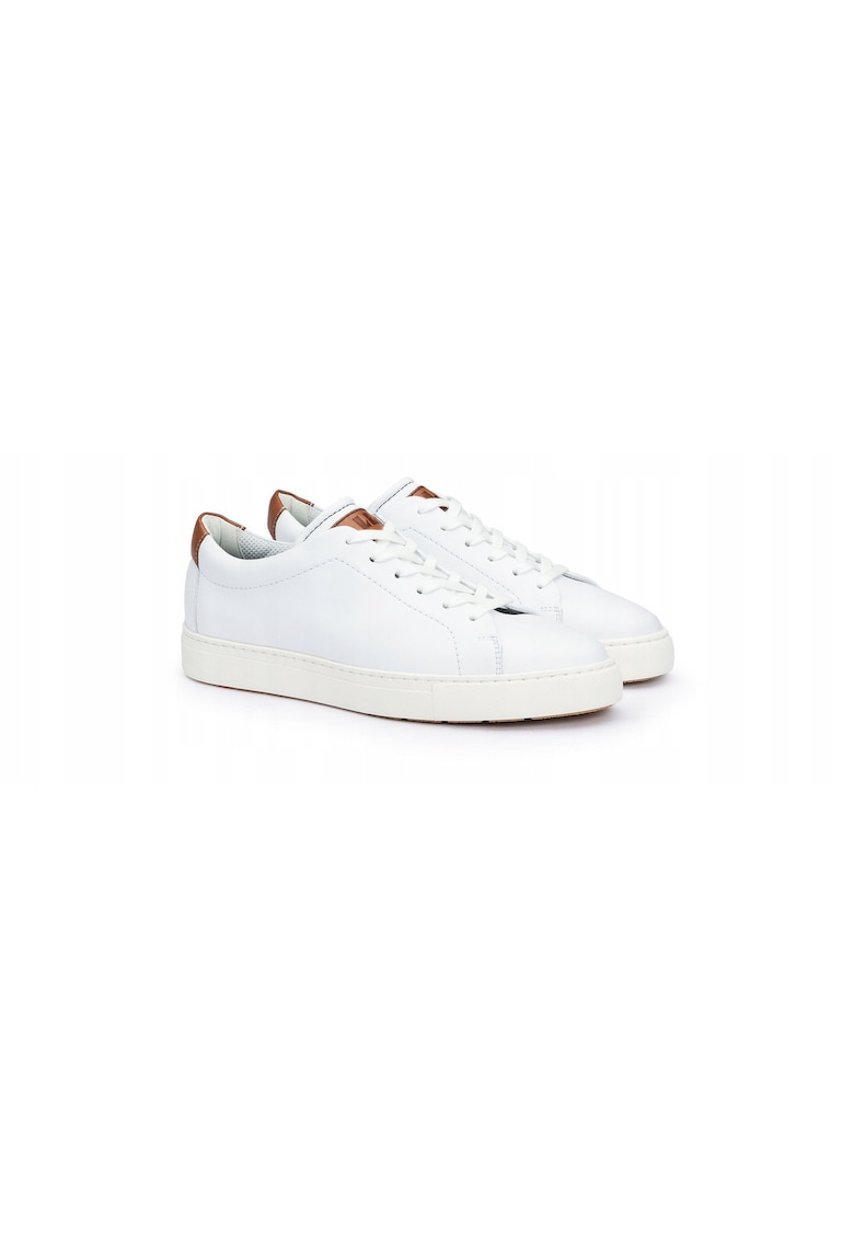 Pantofi sport MADOX piele alb - Alb