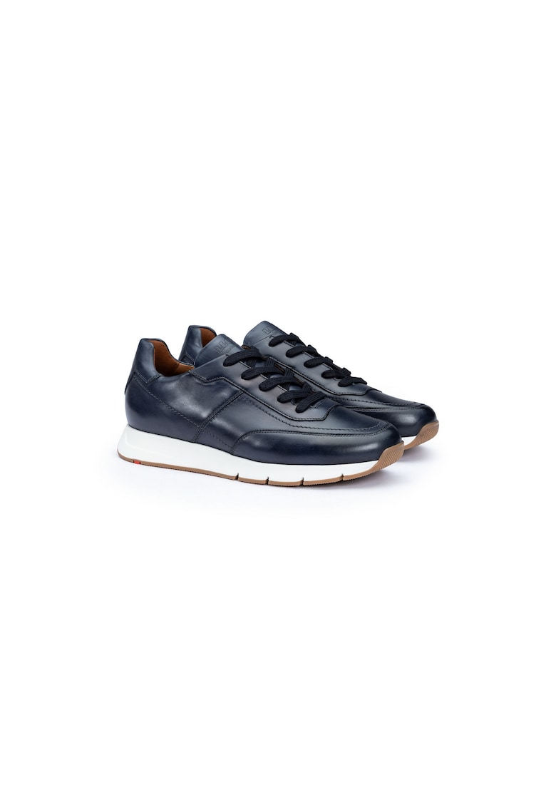 Pantofi sport AMSTERDAM piele albastru - Albastru