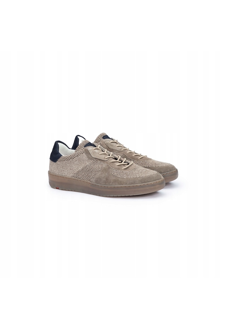 Pantofi sport ANDRES piele gri - Gri