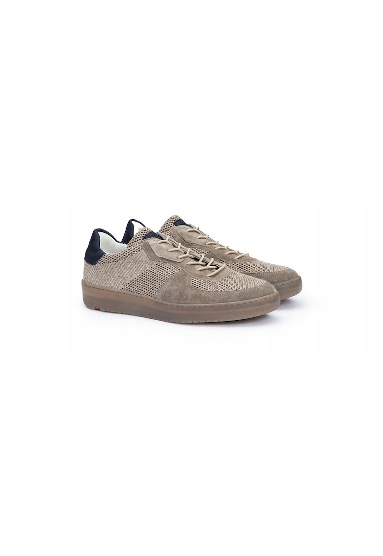 Pantofi sport ANDRES piele gri - Gri