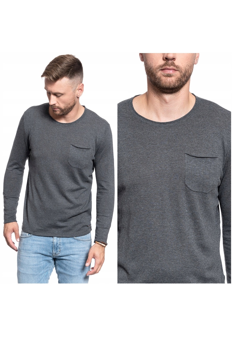 Pulover barbati - model Emil C - gri -