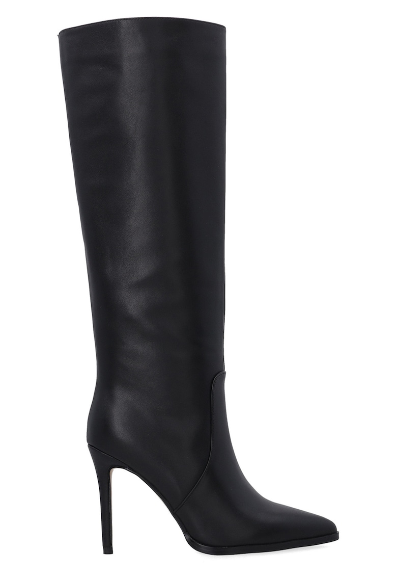 Cizme pana la genunchi cu toc stiletto -