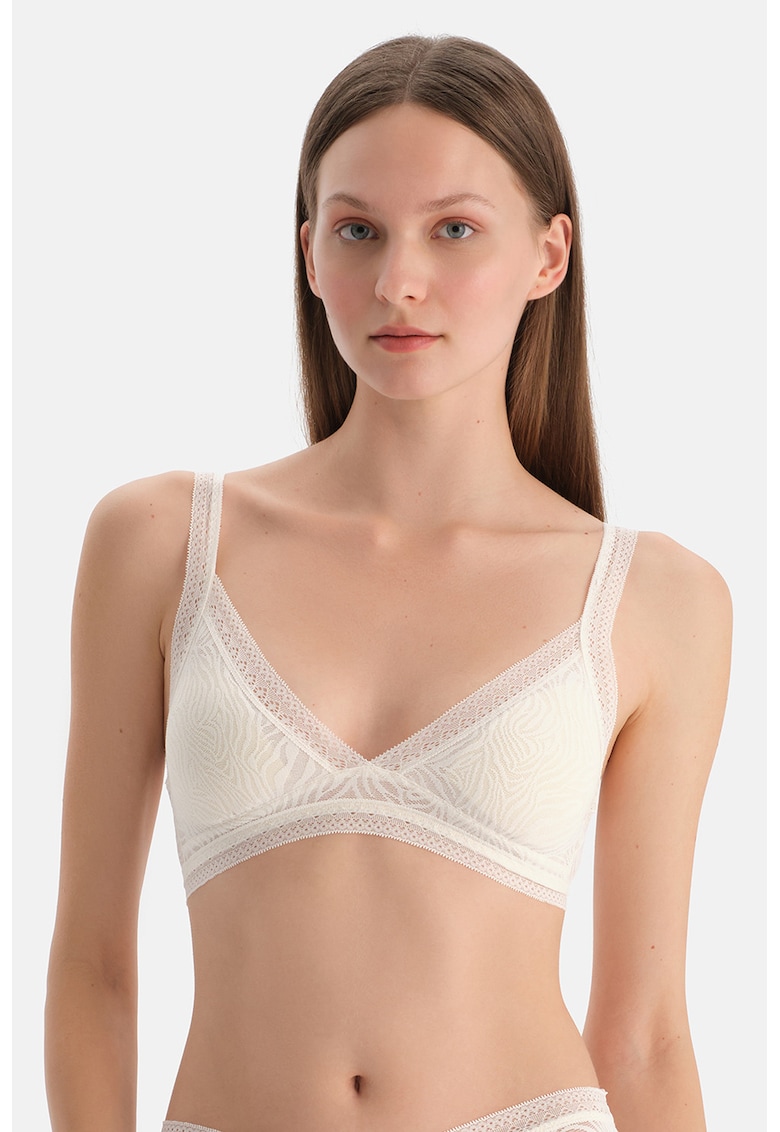 Bustiera triunghiulara cu animal print