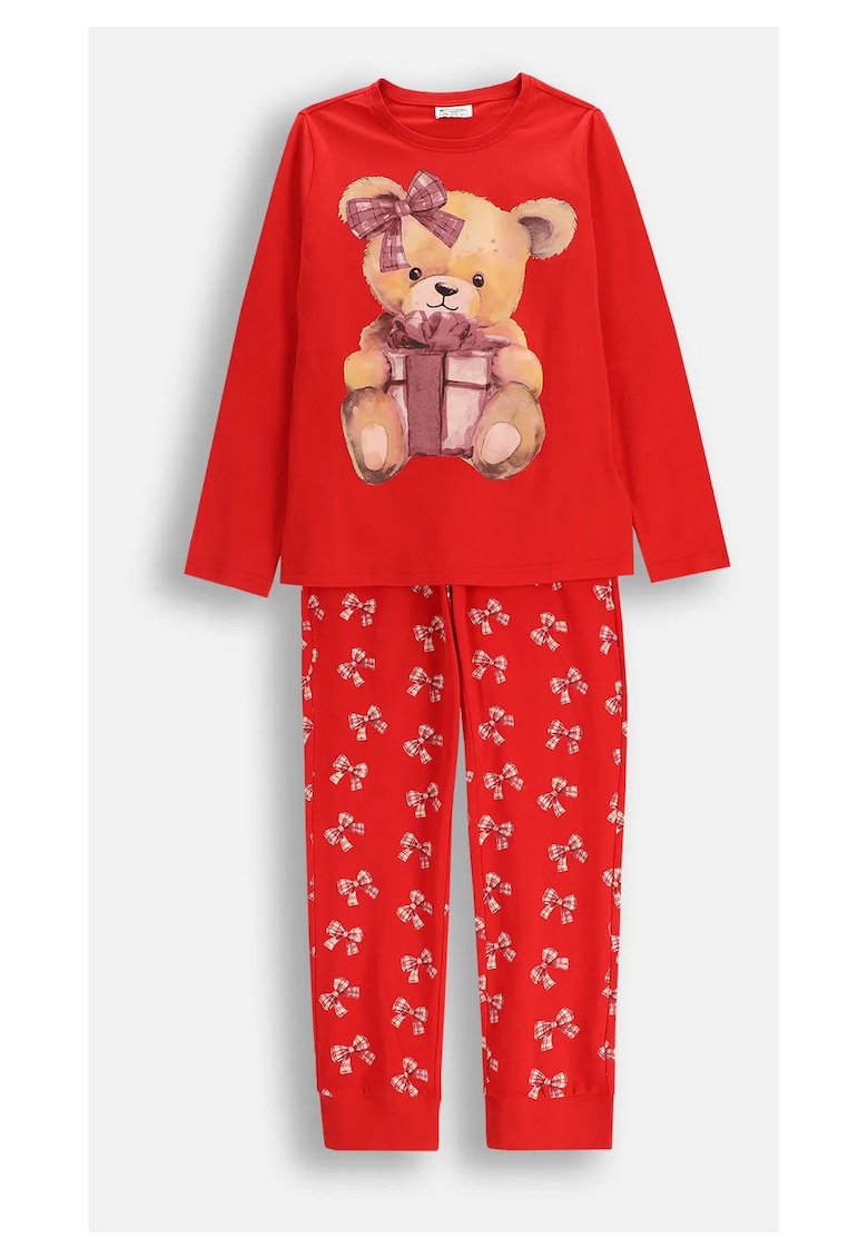Pijama cu imprimeu grafic -