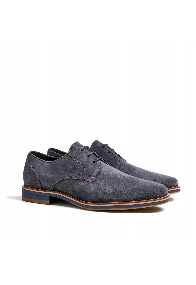 Pantofi LANGSTON piele albastru - Albastru