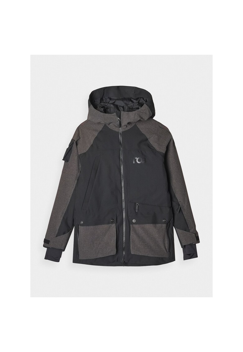 Geaca Snowboard Tehnologica Dama NeoDry 10000/8000 - Negru Intens - Impermeabila - Respirabila - iarna AW24 - Negru