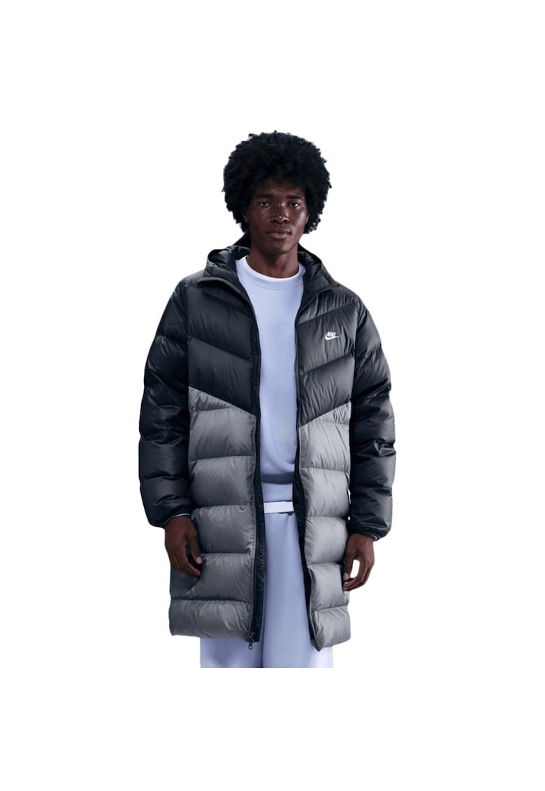 Geaca Windrunner Down Parka HV1441-061 - Barbati - Gri - Gri
