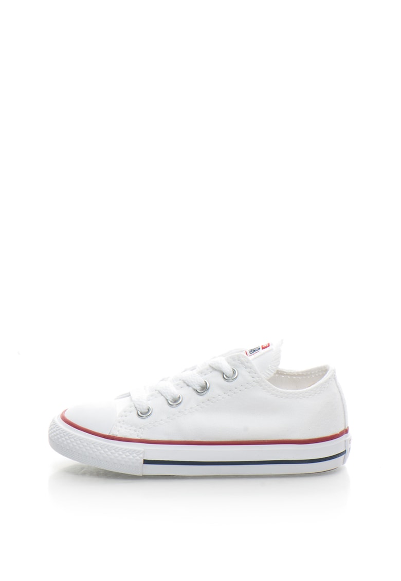 Tenisi cu aplicatie logo chuck taylor as core ox - alb -