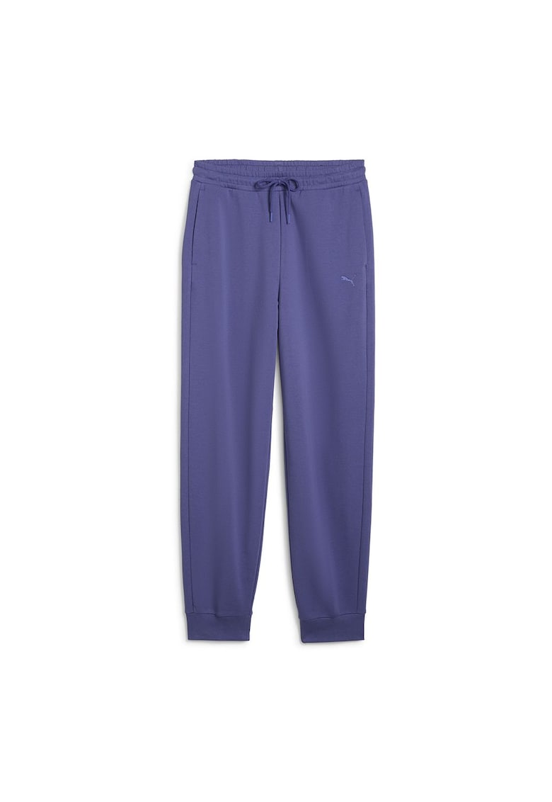 Pantaloni HER High-Waist W 685667-46 - Femei - Albastru