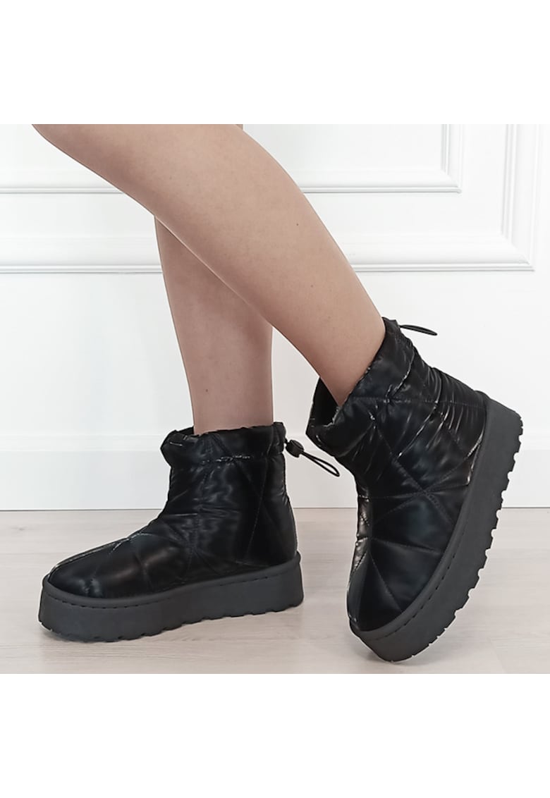 Ghete impermeabile negre DAV8651 112 18833 - Negru