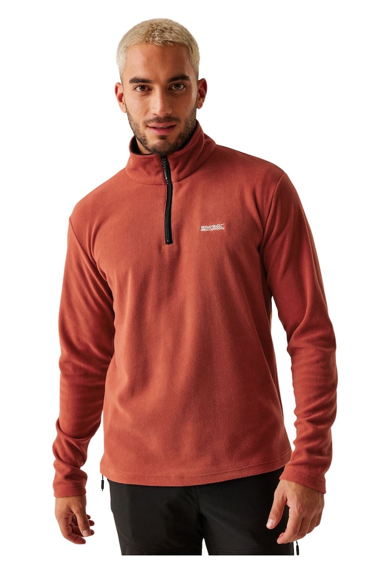 Bluza de trening Thompson din flecee cu fermoar scurt