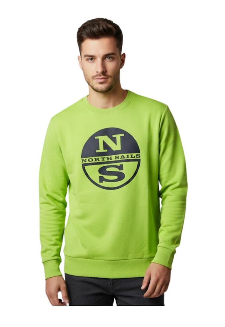 Bluza sport cu imprimeu logo