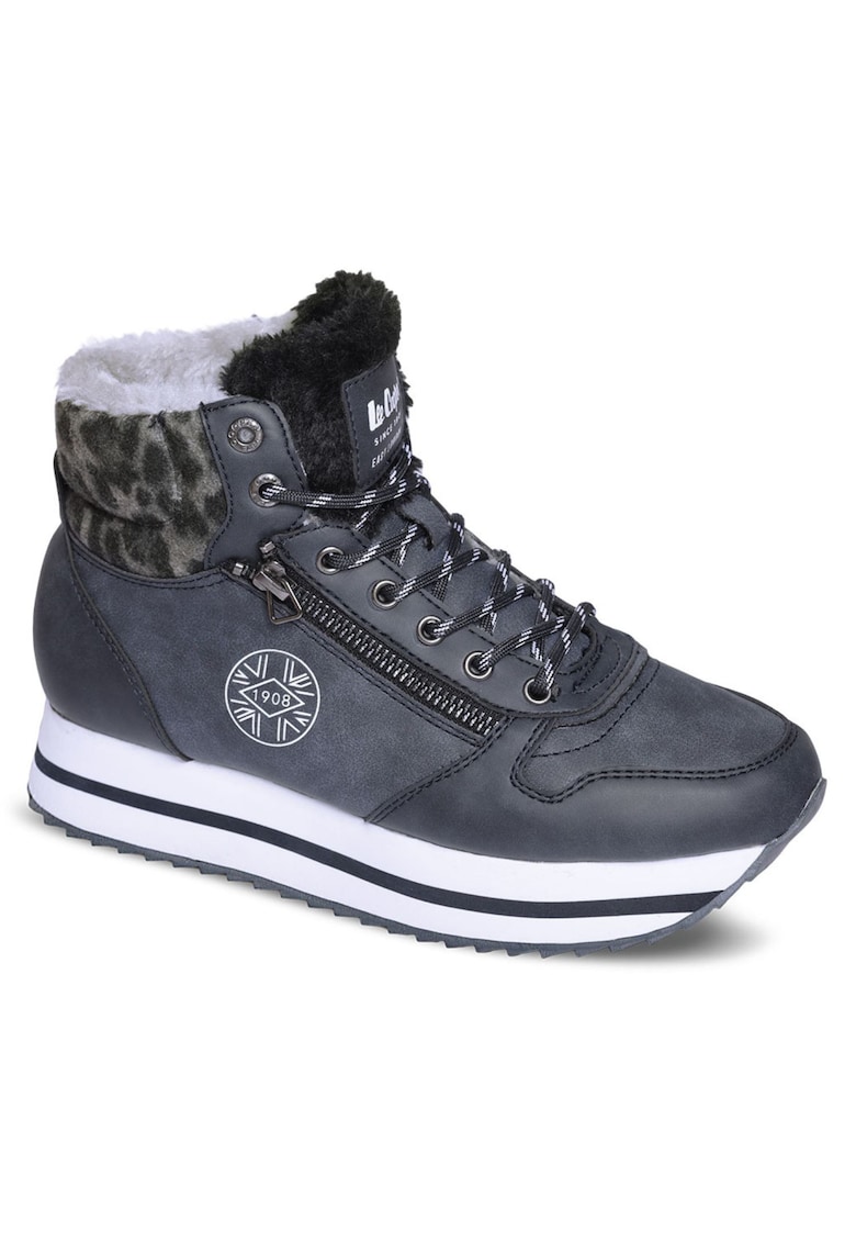 Ghete cu detalii animal print -