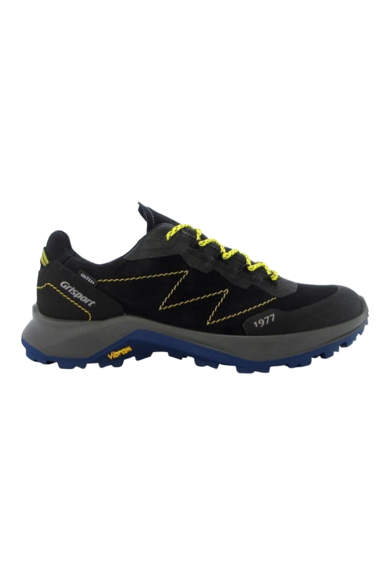 Pantofi trekking din piele intoarsa cu siret -