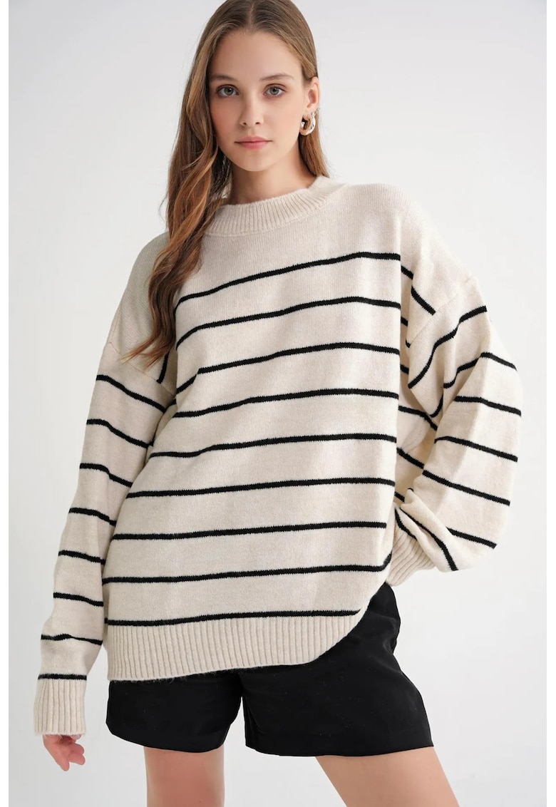 Pulover dama - Tricot - Natural - Dungi -
